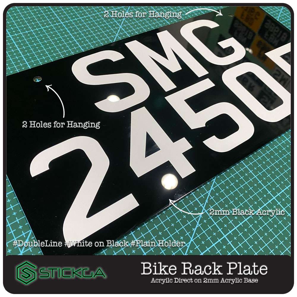 BICYCLE RACK CARRIER PLATE