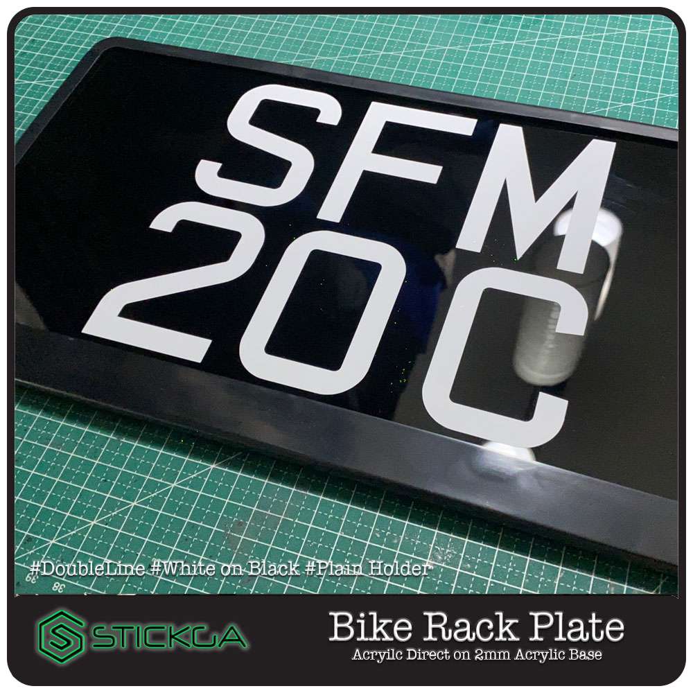 BICYCLE RACK CARRIER PLATE