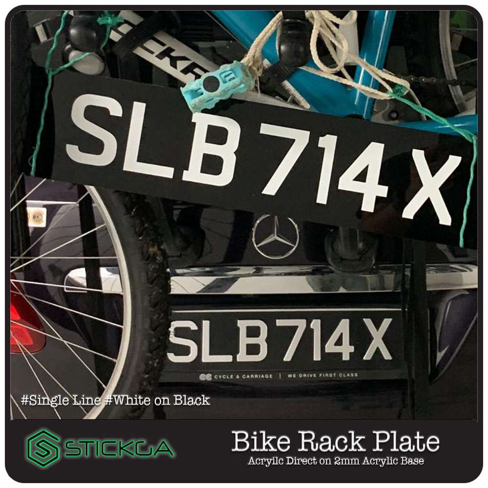 BICYCLE RACK CARRIER PLATE