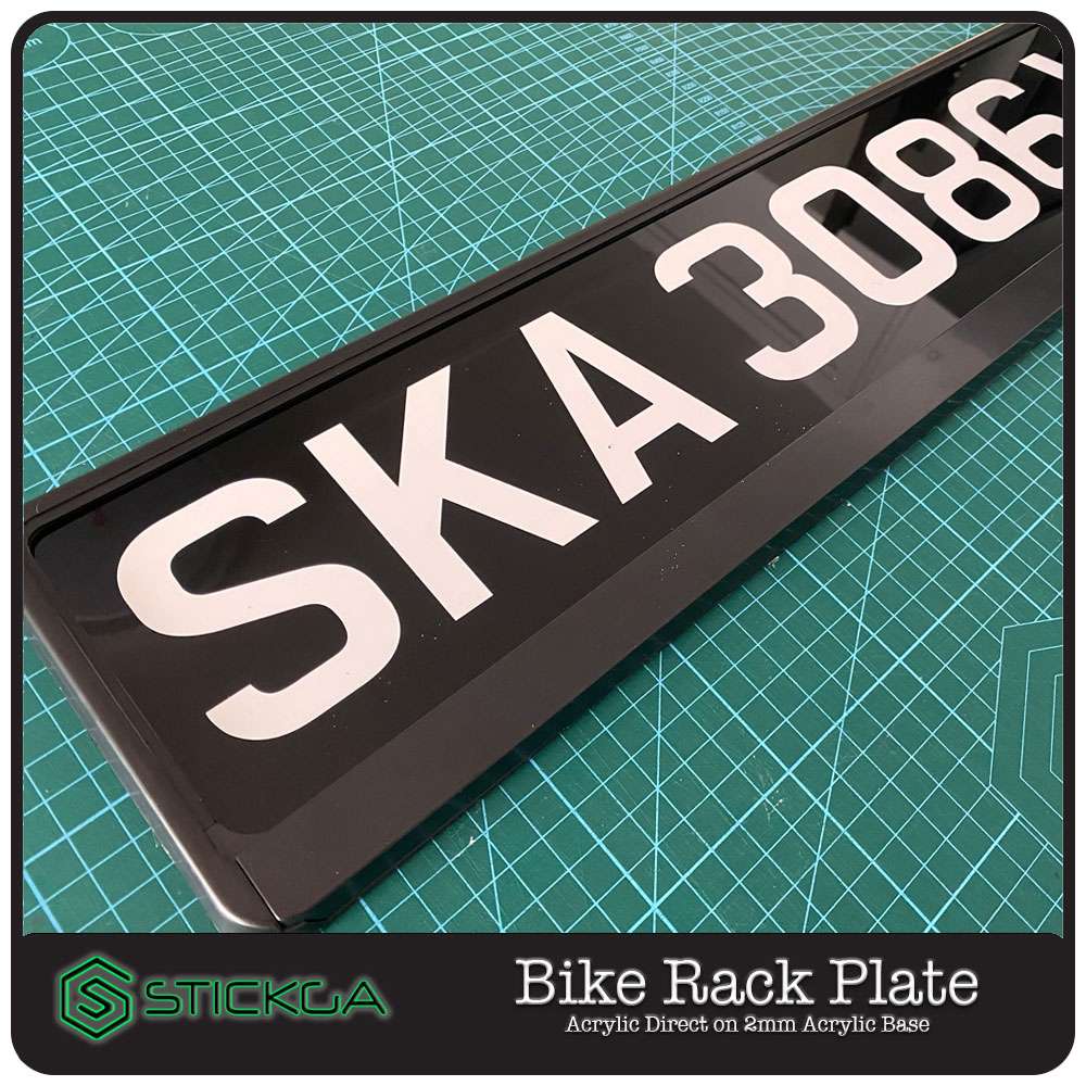 BICYCLE RACK CARRIER PLATE